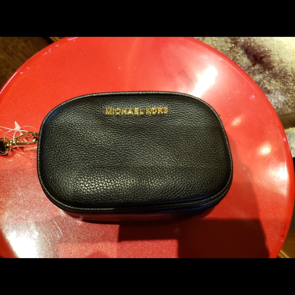 Michael Kors Black Wristlet wallet